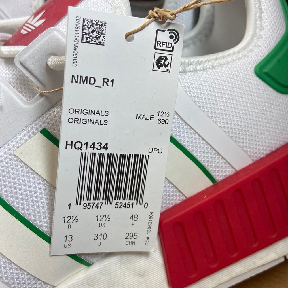 Adidas NMD_R1 Mexico Men’s Size 13 Sneakers - Picture 12 of 12